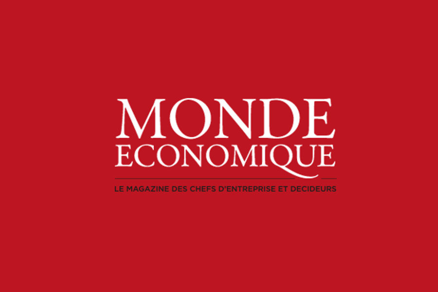Valérie Cionca in the Geneva magazine Monde Économique